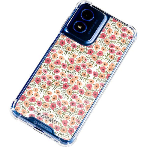 Bouffants and Broken Hearts Wild Garden Moto G 5G (2024) Clear Case